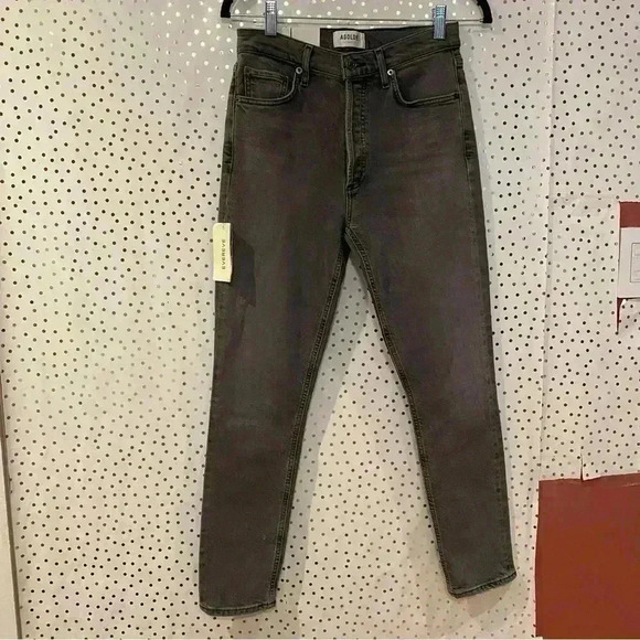 AGOLDE Nico High Rise Slim Fit Jeans NWT - Picture 2 of 9